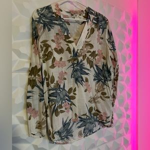 H&M Beach floral Top